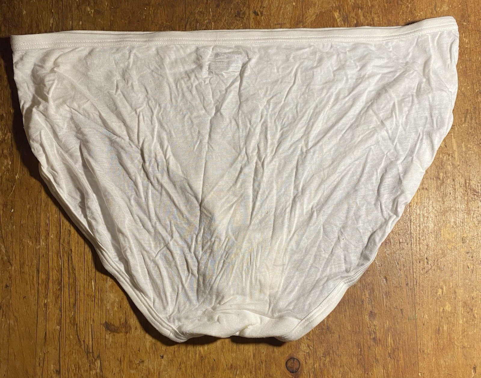 Vintage Jockey “Elance Supersoft” Hi-Cut Panties Size 8 Ivory NWT