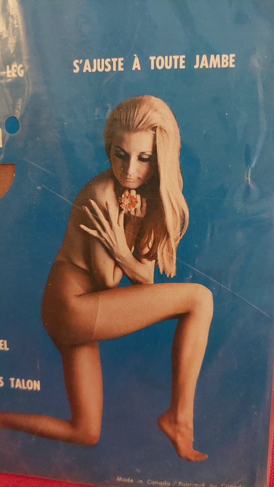 Vintage Pantyhose Very Rare Belinda Pantyhose Color Beige Size XXXL BOTW1