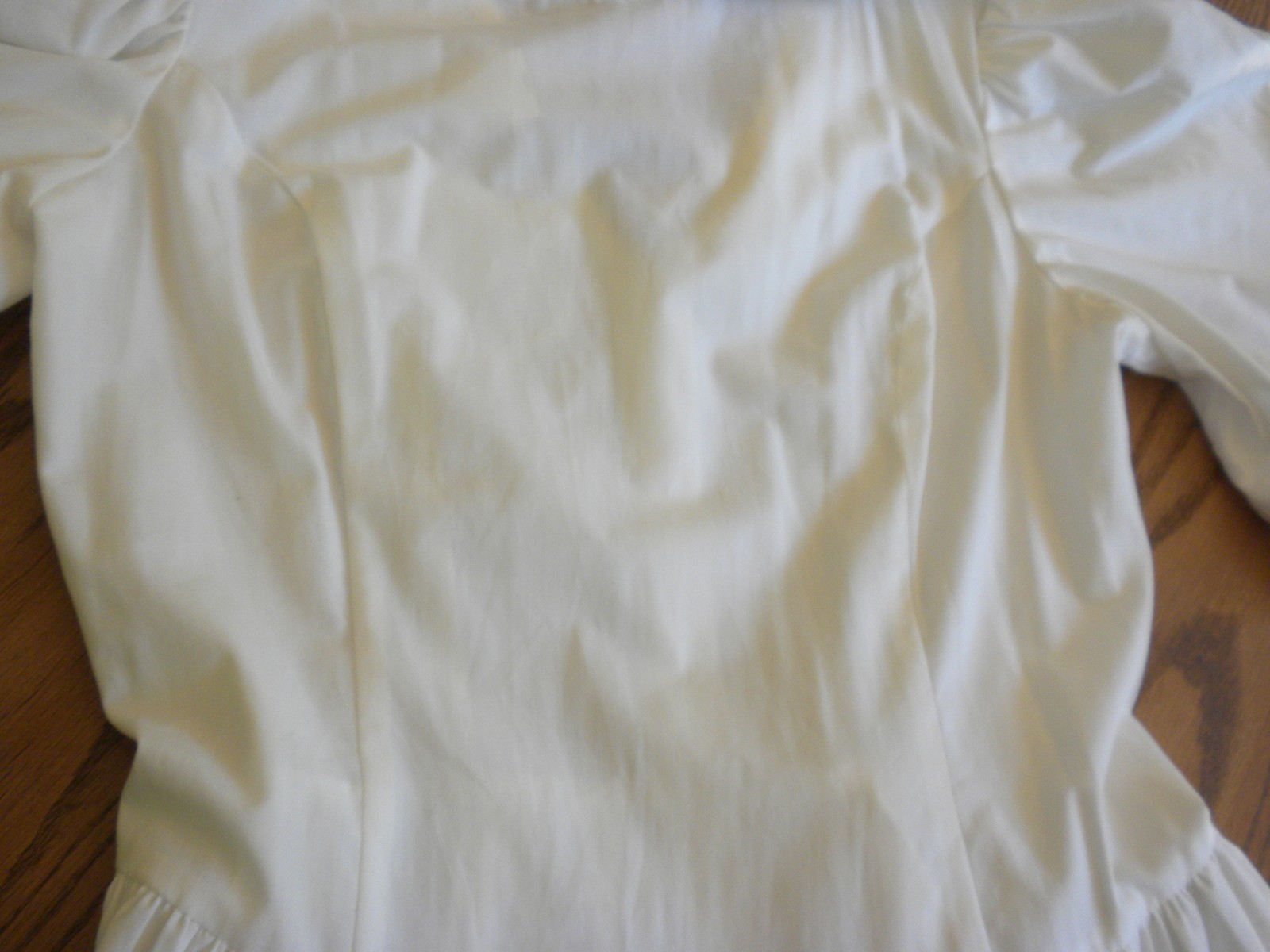 VTG Gunne Sax Sailor White Collar Dress Prairie Cottage 11 Jessica McClintock