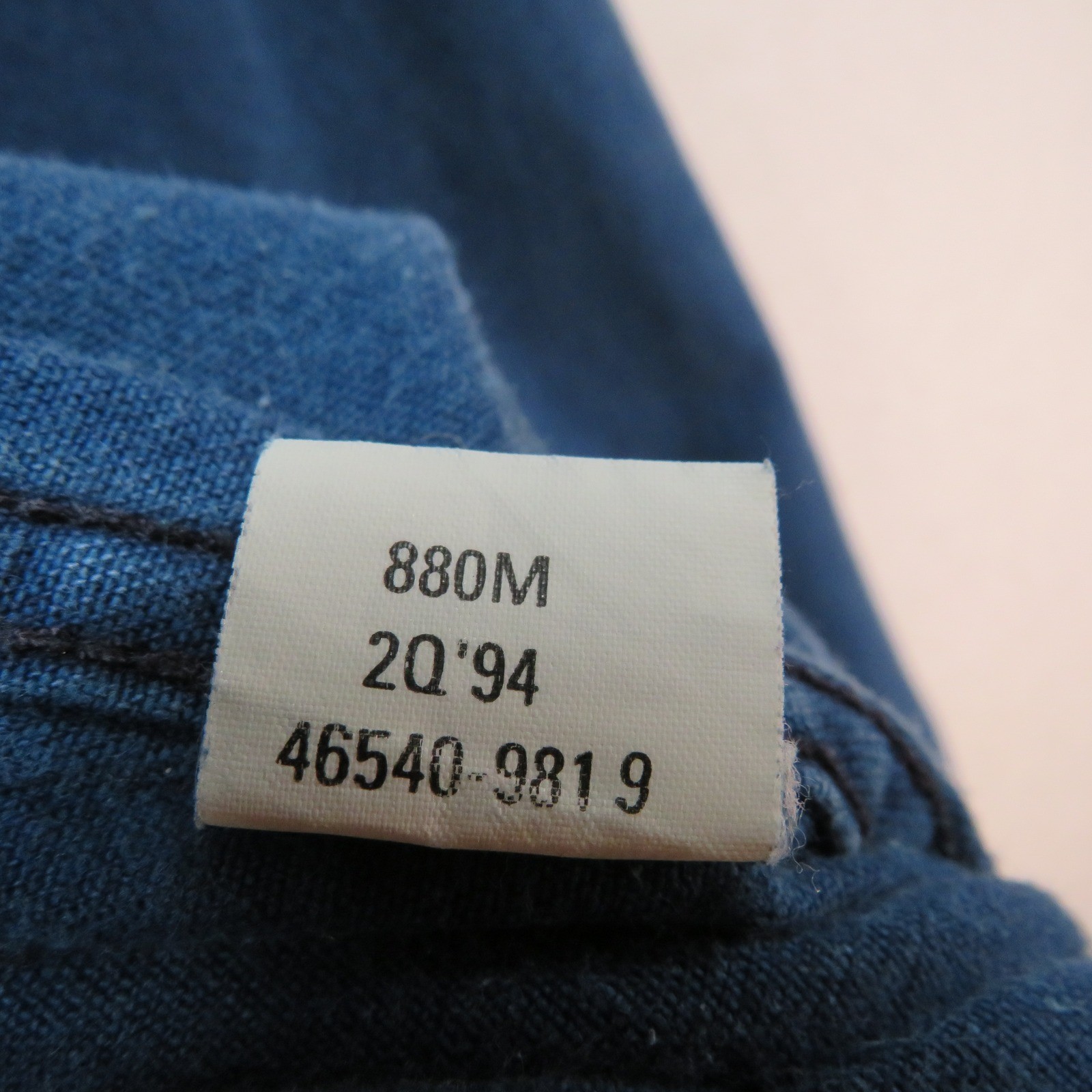 Vintage 1994 Levis Jeans for Women Denim Button Down Shirt Indigo Blue M