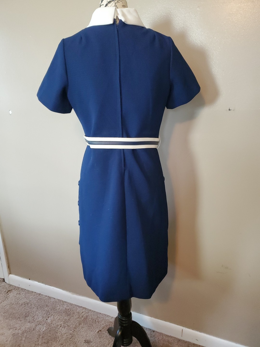 Vintage 60s-80’s Airline Flight Attendant Dress