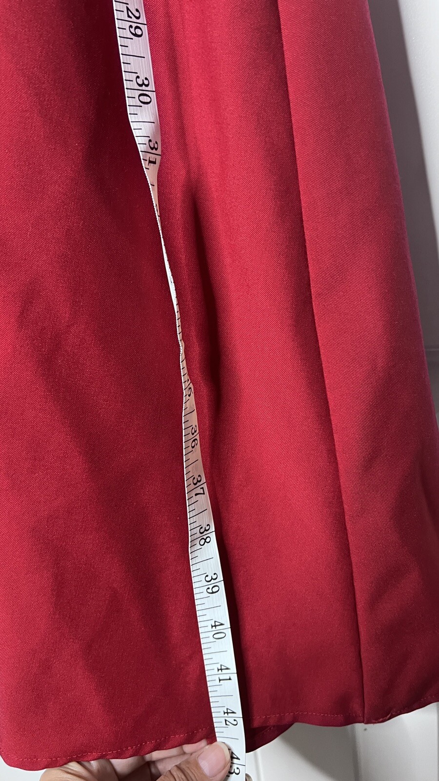 Vintage Retro Rockabilly Swing Dress. VHN Design Red Size Large