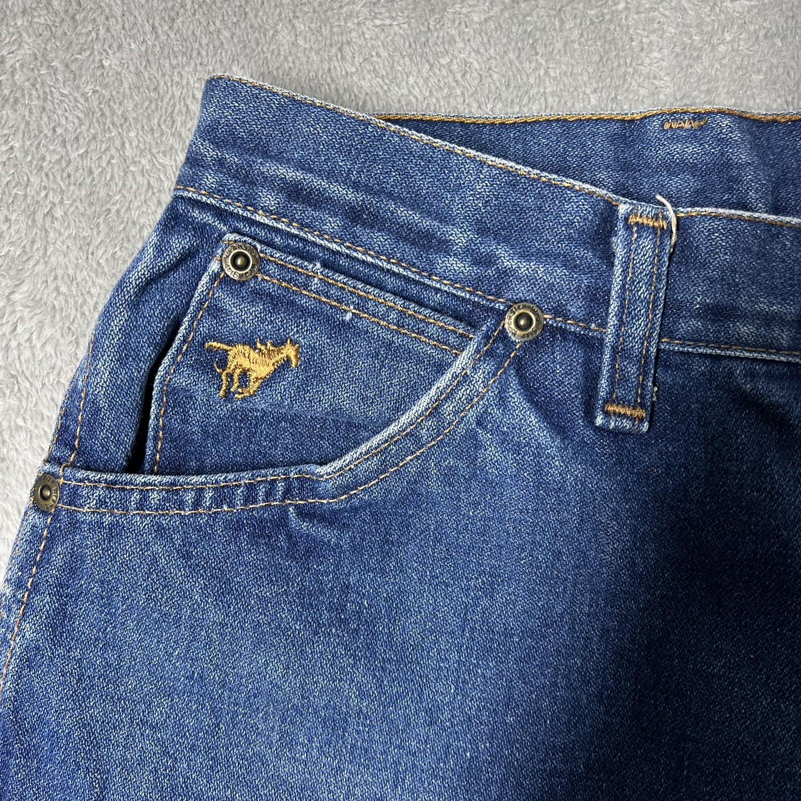 VTG Wrangler No Fault Jean Women’s 12 Misses Regular Fit Denim USA Made MR695PW