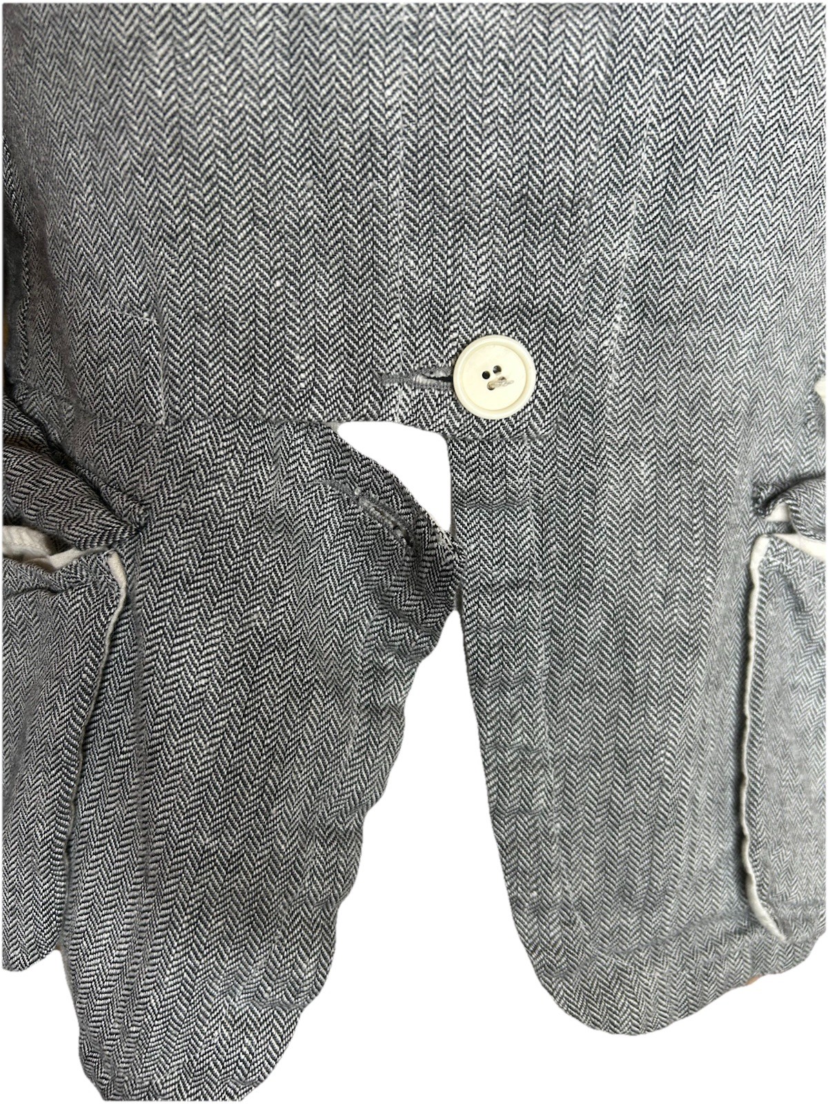 Hannoh Vintage Style Weasley Jacket Linen, Older Tag Go Back To Th 60s Size 38