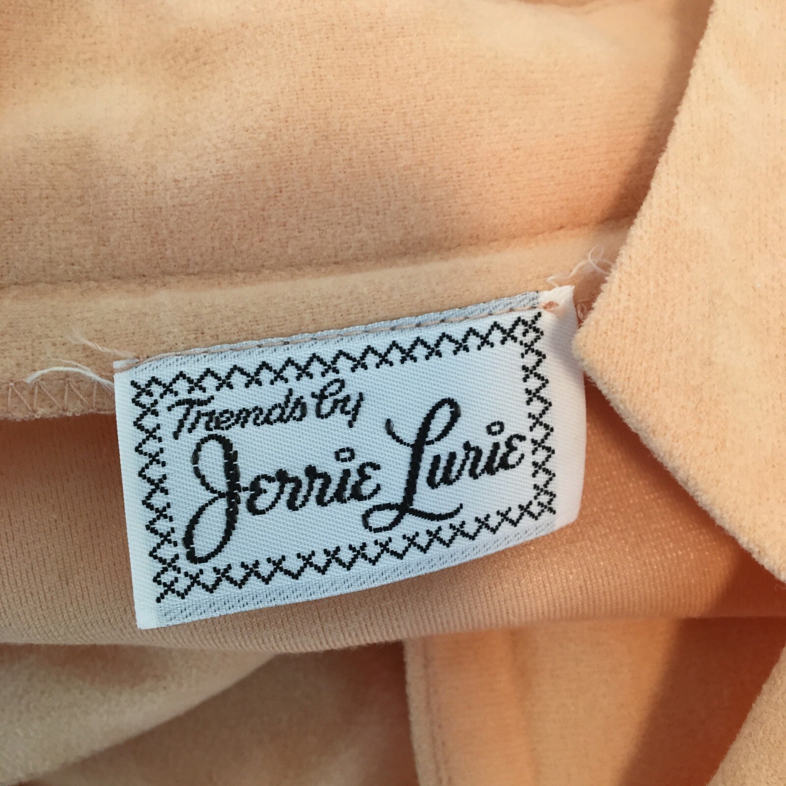 Vintage 60s Orange Smoked Waist Hostess Shirt Dress MOD Jerrie Lurie 10 ILGWU