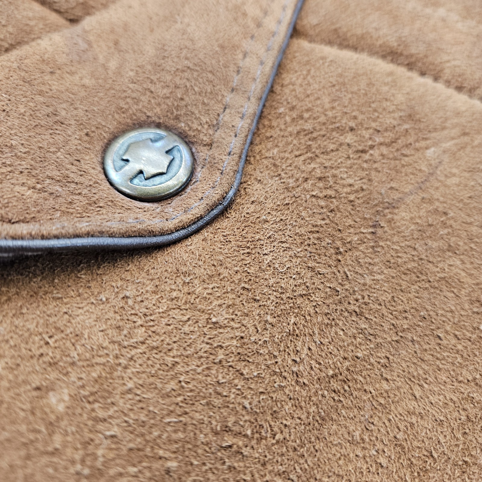 Knight Of New Zealand Vintage Shearling Tailors Luxury Jacket Coat Size 44 70s