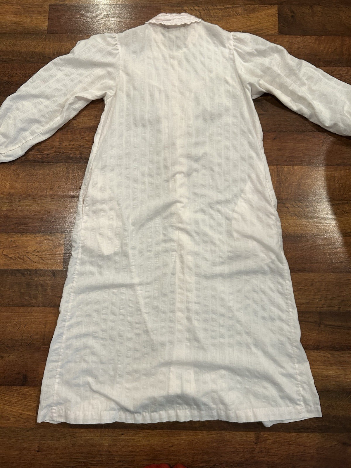 Vintage House Dress Nap Dress Nightgown Cottagecore Long Sleeve Size S M
