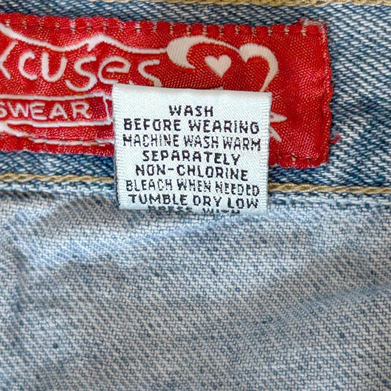 No Excuses Jeans Womens 13/14 Blue Light Wash High Rise Mom Tapered 90s Vintage