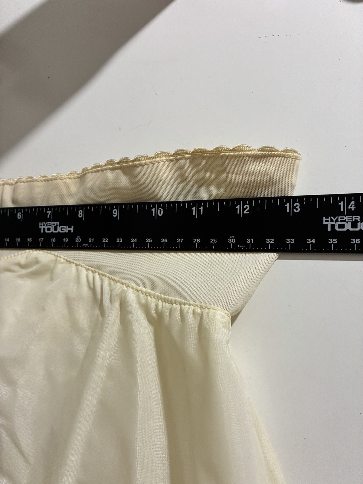 VTG Darling Wedding Prom Crinoline Tulle Layer Nylon Underskirt Petticoat SZ 10