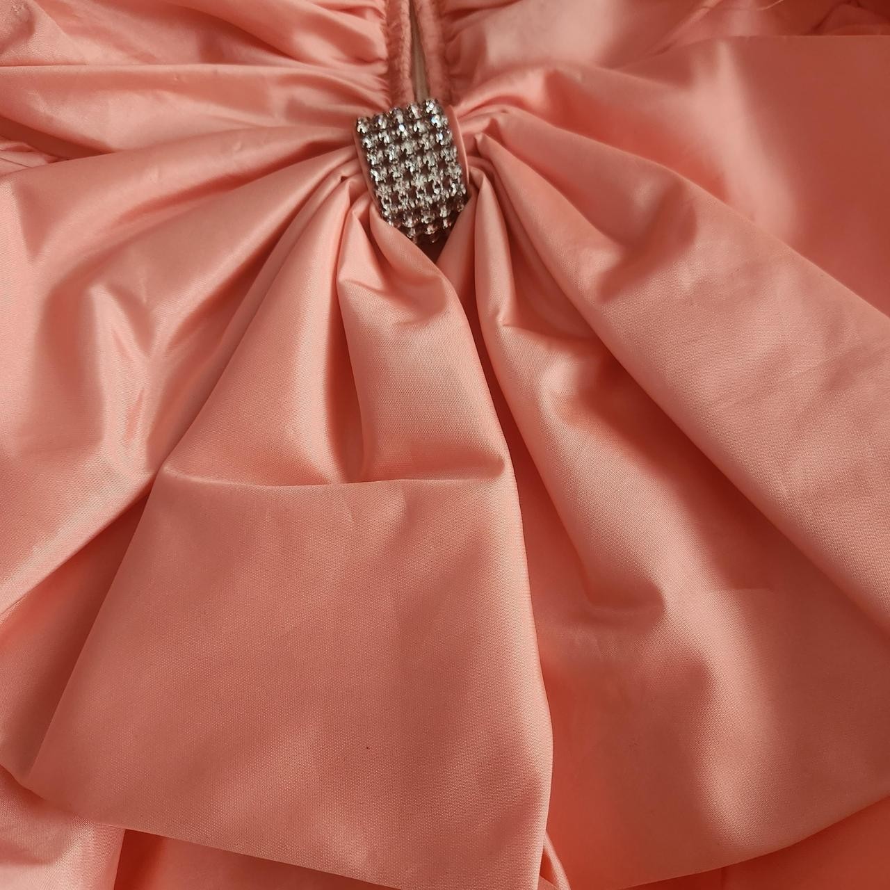 Vintage Lillie Rubin Dress AU Size 4 (US Size 0) Ruffle Mini Pink 80’s Prom
