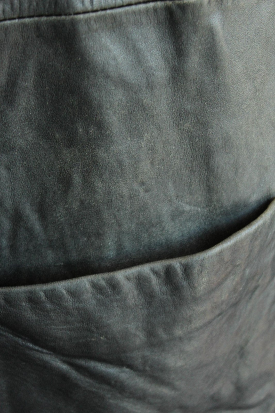 Vintage 1990s Leather Jacket, Volup Size 2X Wilsons Leather Black Car Coat, Pell