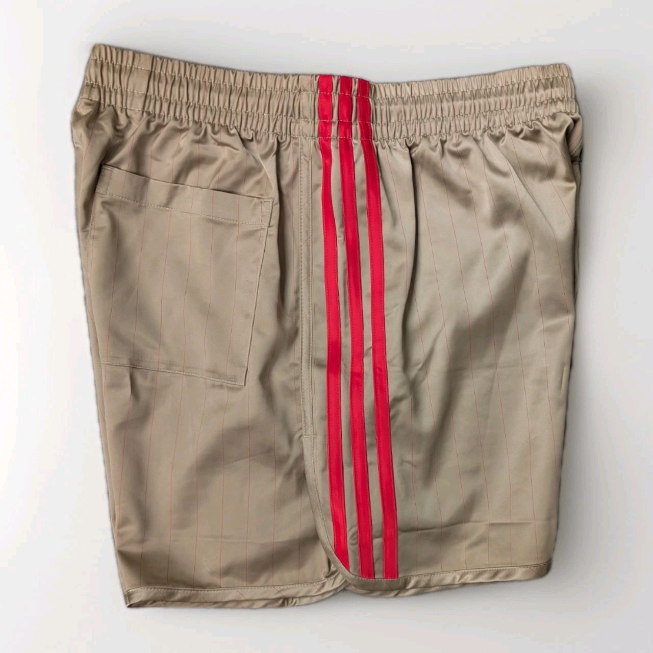 ADIDAS New Sprinter Glanz Shorts M Backham Sports Vintage Beige Football Gym