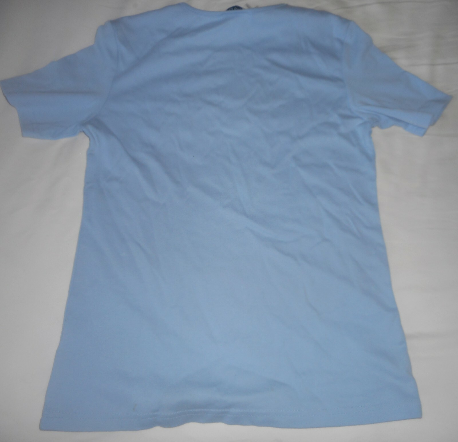 ESCADA Sport Shirt Blouse Blue Cotton Vintage E Logo Large Cotton