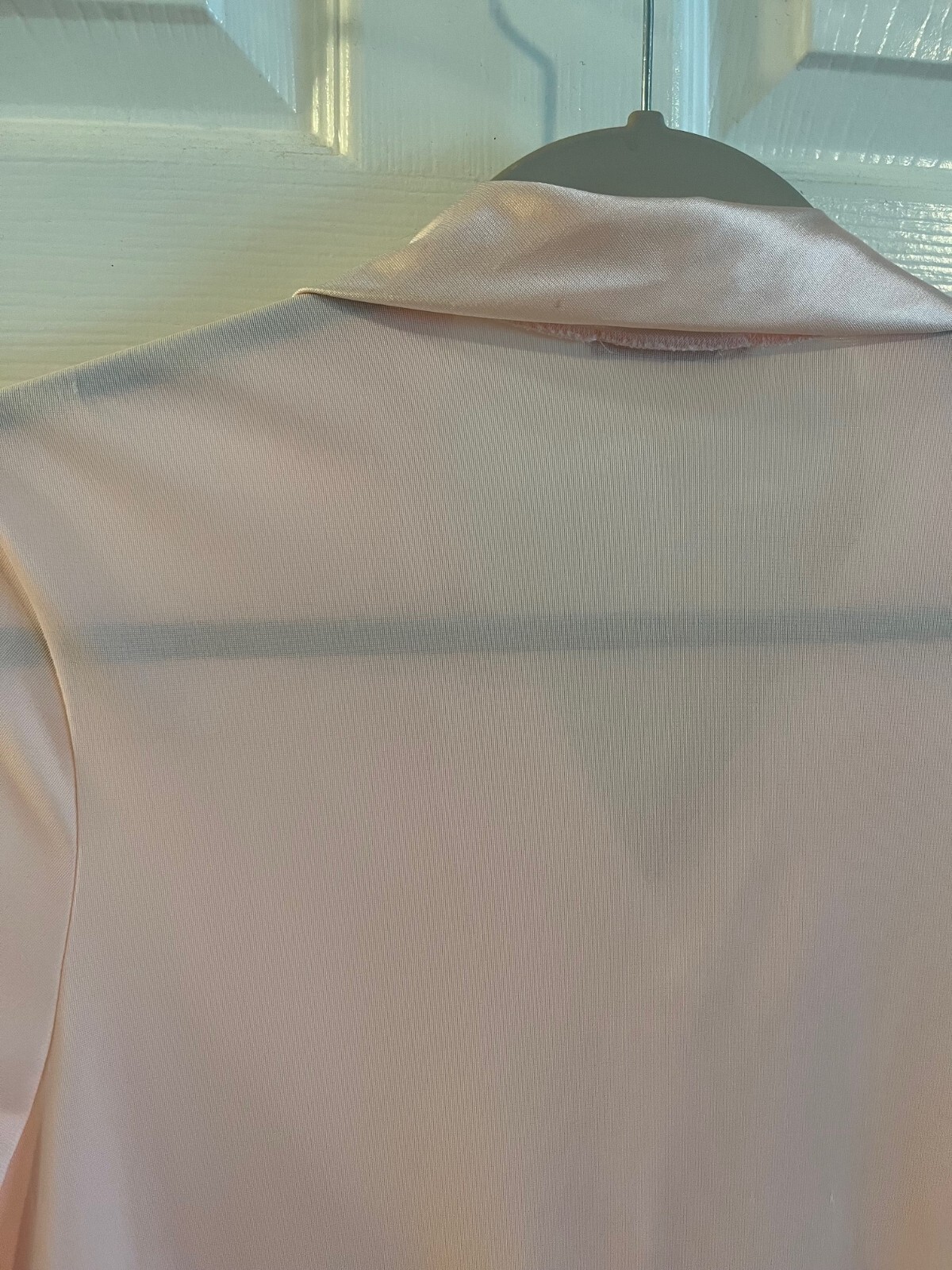 Vanity Fair Blush Pink Nylon Negligee – Size Small – Made in the USA Vintage
