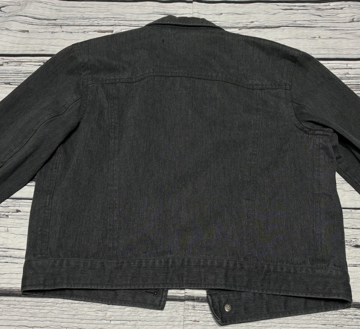 Vintage Ralph Lauren Sport Dark Gray Jean Jacket Women’s Size 2