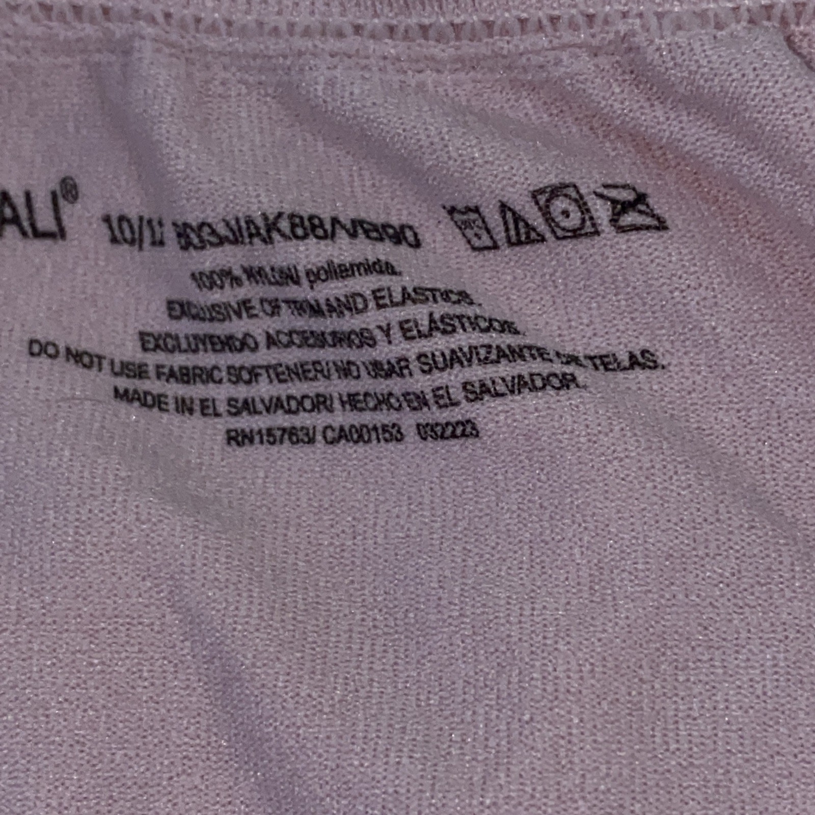 VINTAGE mix lote 7PANTIES#6084