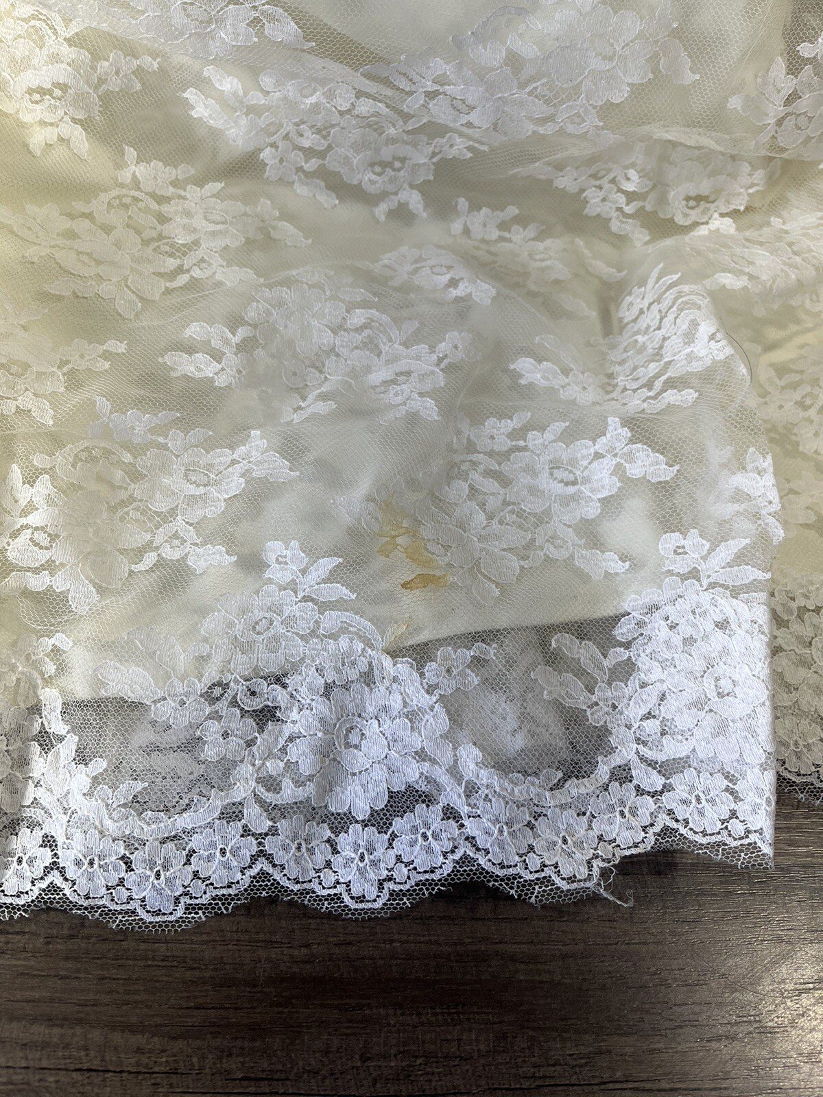 Wedding Dress Alfred Angelo Original by Edythe Vincent Vtg 60s Size 7