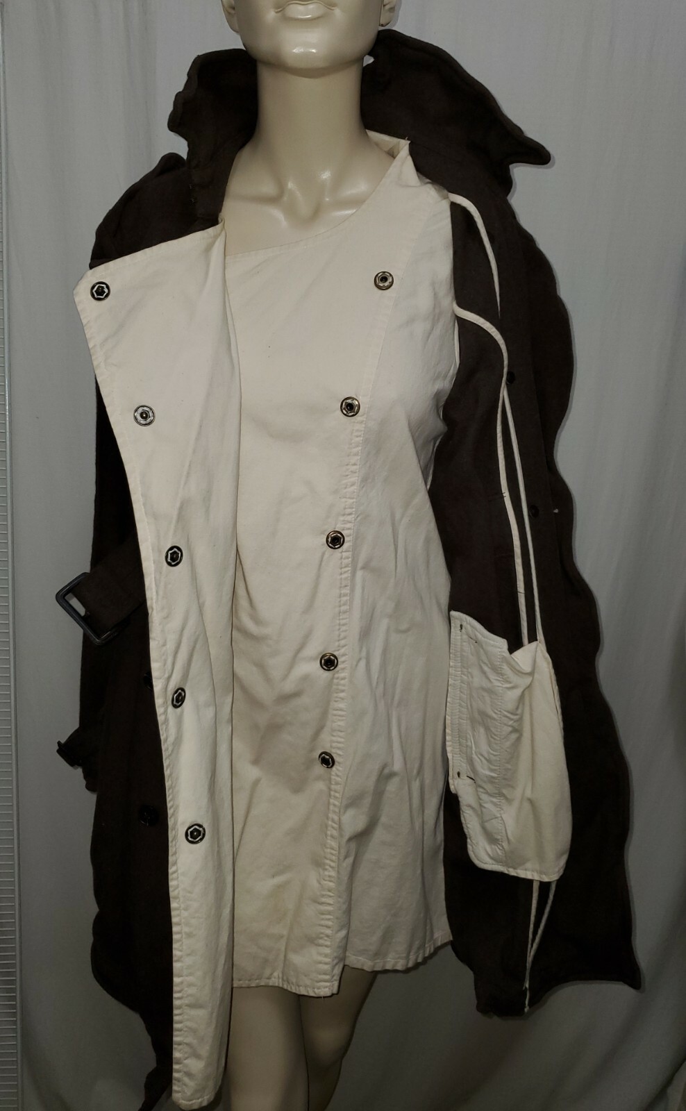 ALL SAINTS SPITALFIELDS Wired BERIZLO COAT UK SIZE 6, US 4, EU 34