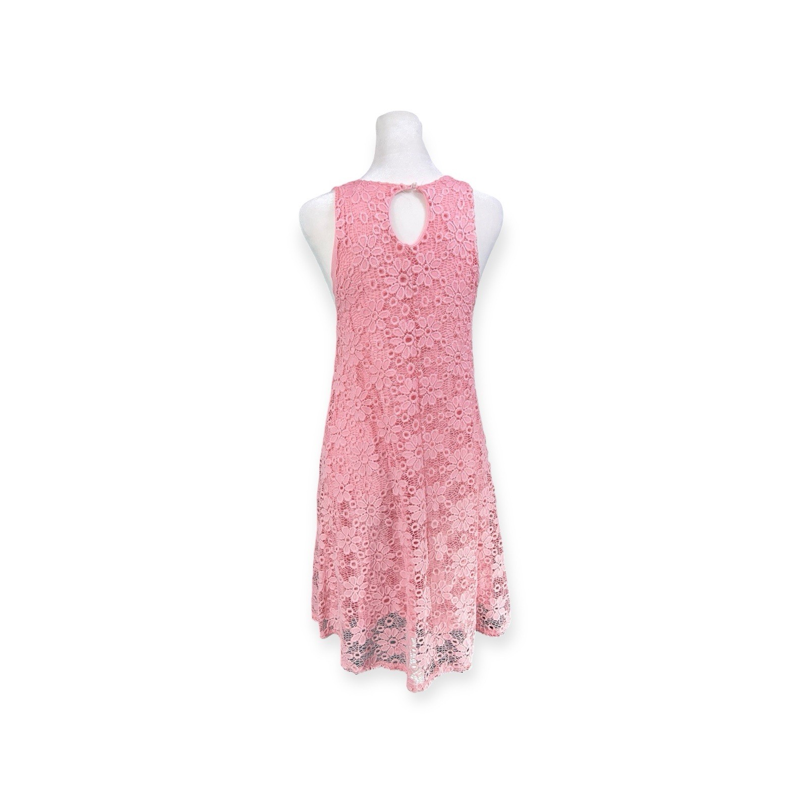 RETRO FLOWER POWER DRESS FAIRY WHIMSICAL MOD BOHO HIPPIE GROOVY MOD SUMMER L