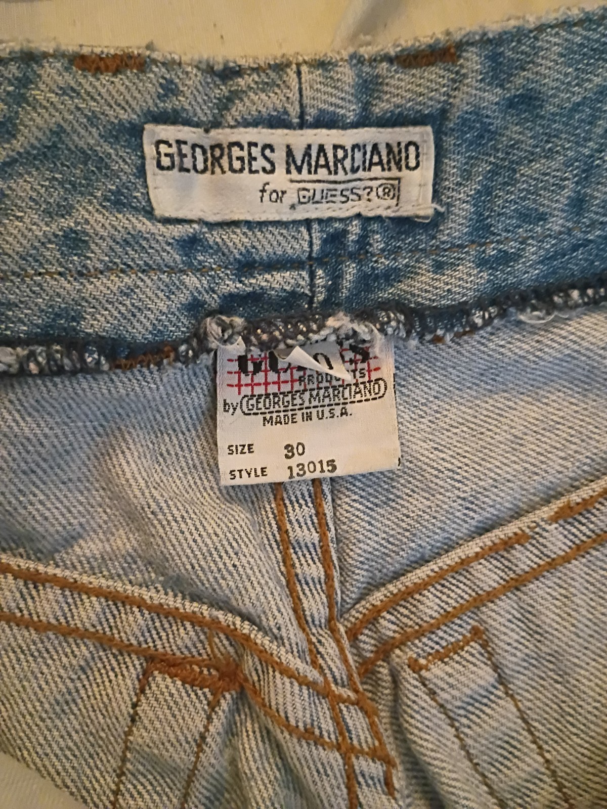 Late ’80s-Early ’90s Vintage Women’s Guess Jeans, Size (10)