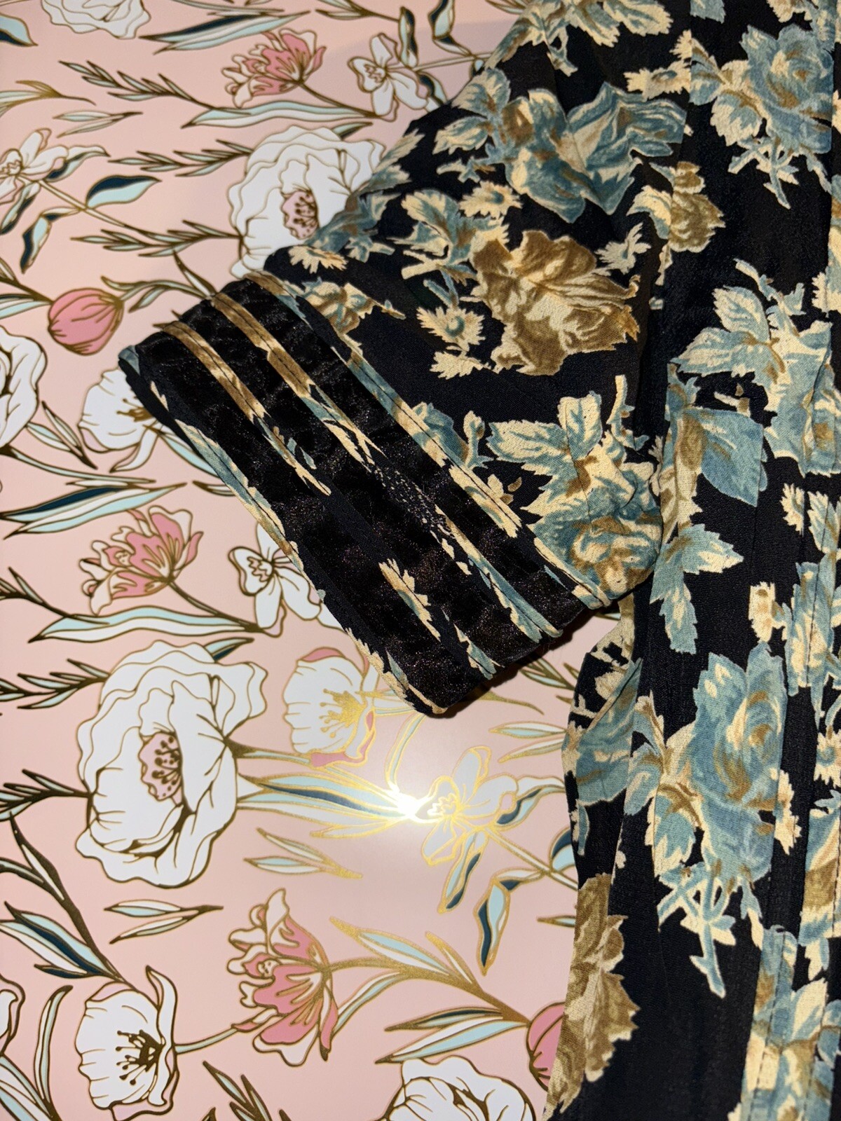Vintage Floral Cottagecore Sarah Elizabeth Dress| Size 4 Petite