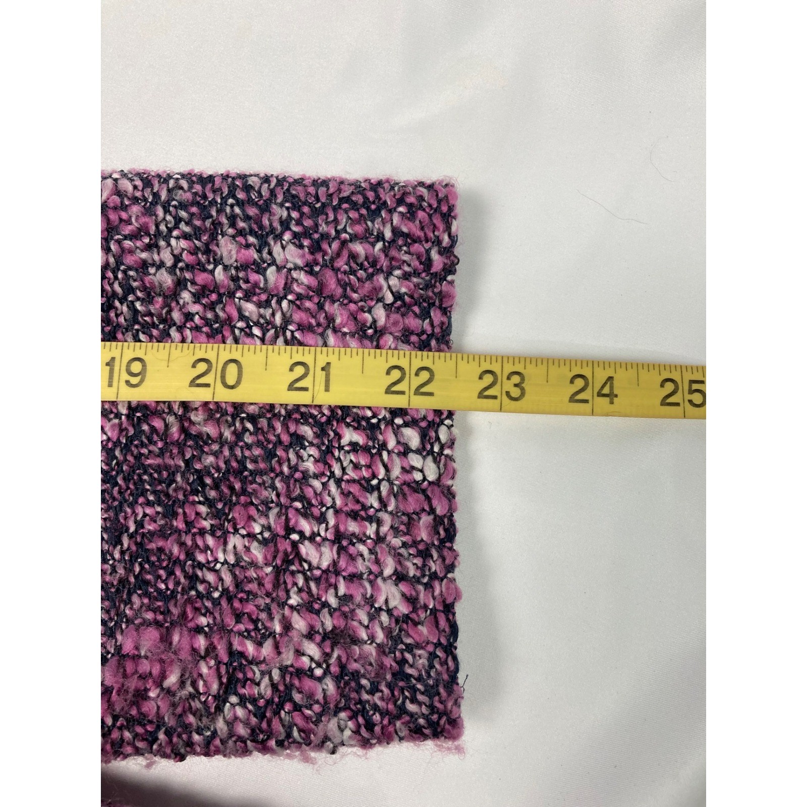 Vintage Alfred Dunner Bouclé Blazer Jacket Pink Black Size 16 Textured