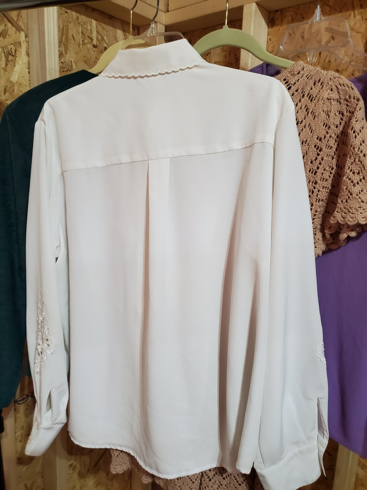 Lot of 5 Vintage Women By N Touch Etc Size XL BLOUSES 4 and 1 Bathing Cover