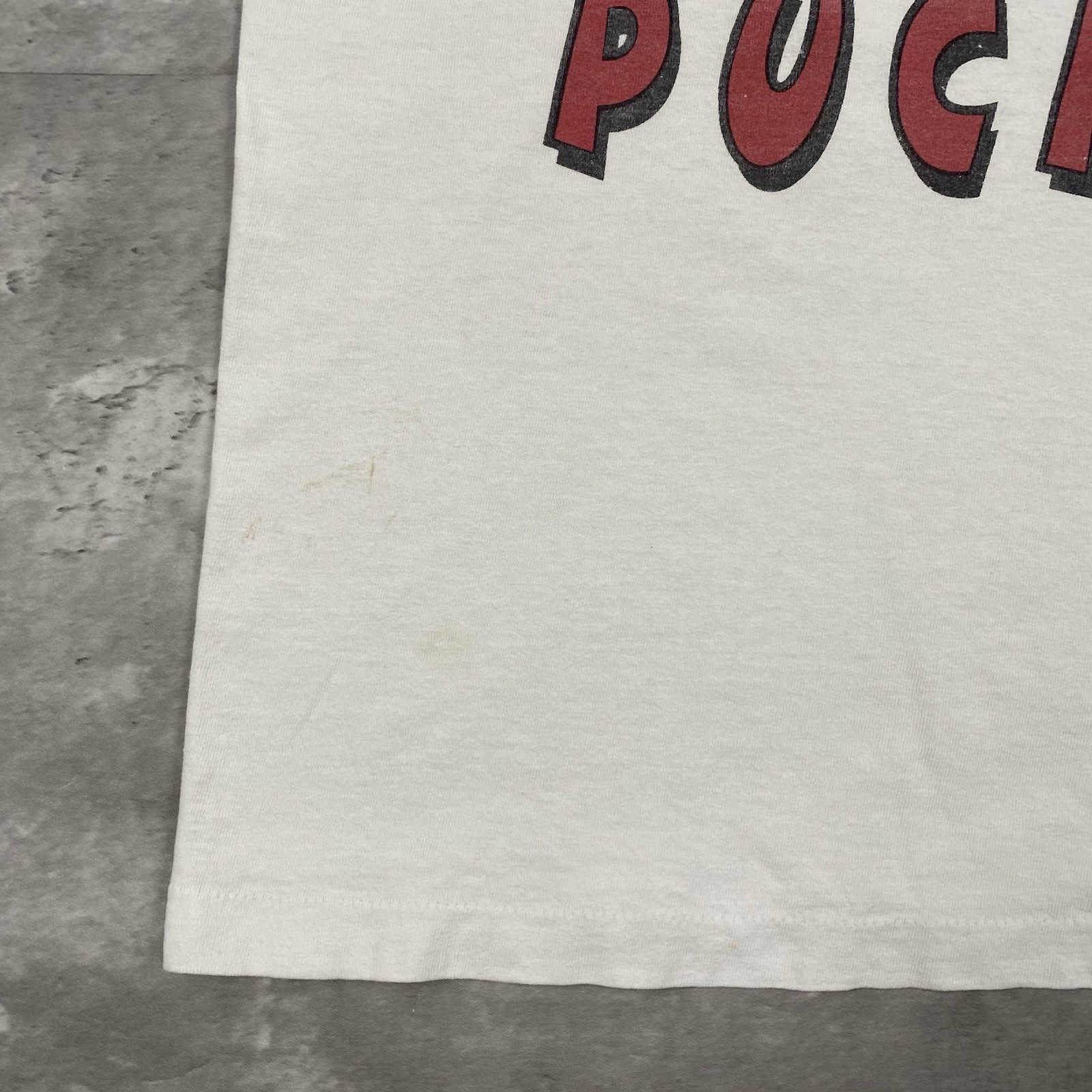 vintage 90s PUCKER UP FISH t shirt OVERSIZED COVER UP funny