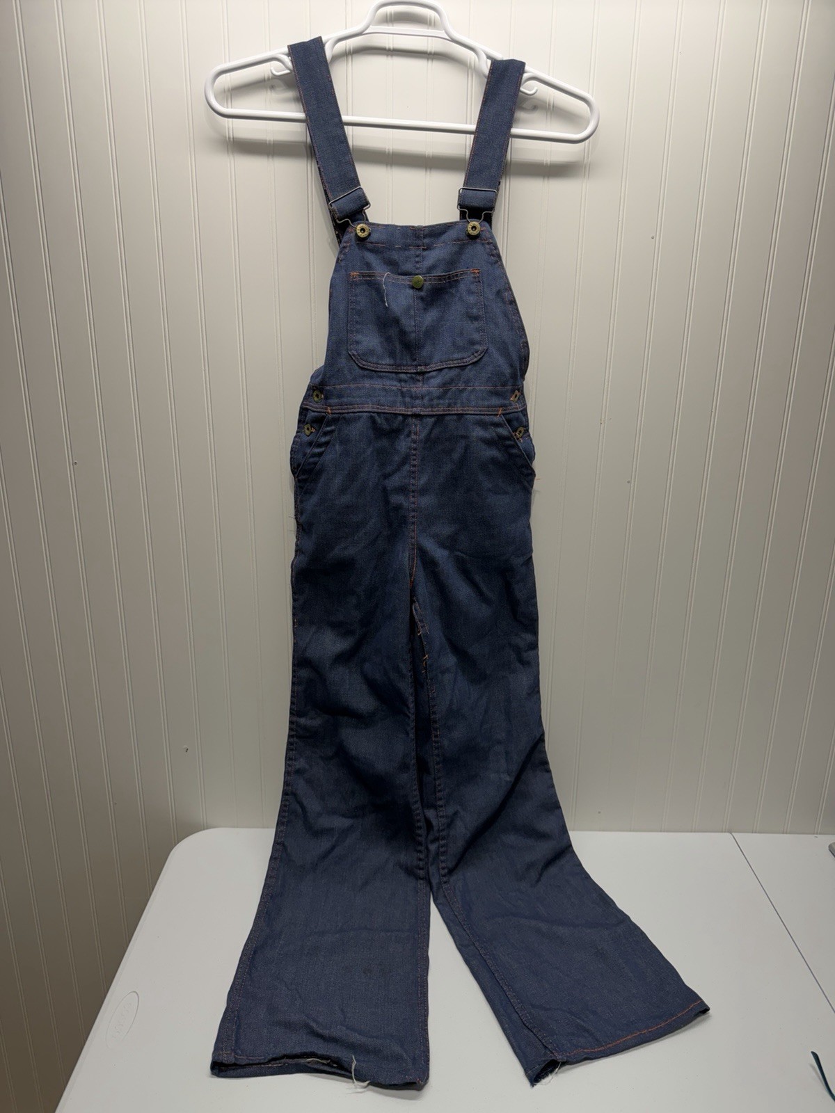 Turtle Bax Denim Overalls 5/6 Sanforized Need Repair