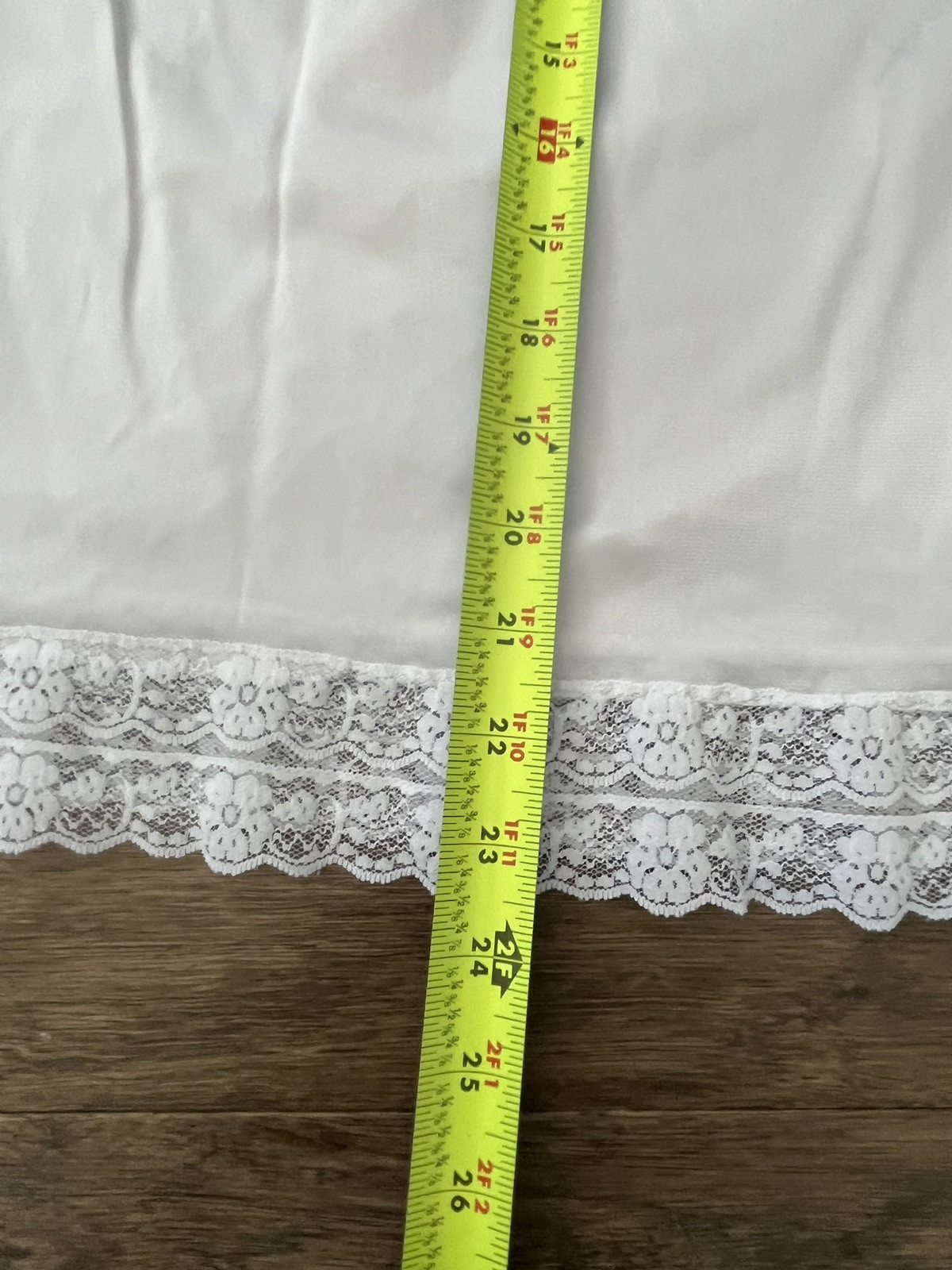 Vintage Medium 28″ Long Half Slip 100% Antron III Nylon