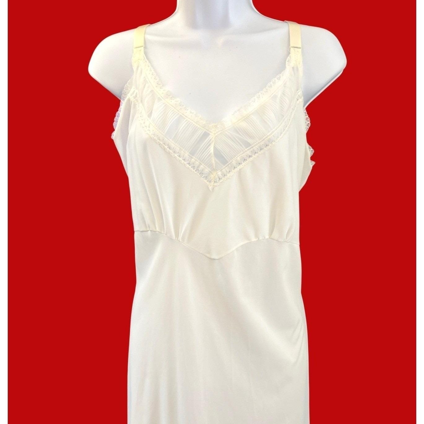 60s Mary Barron Slip Dress Coquette Old Hollywood Bridal Regencycore Ethereal