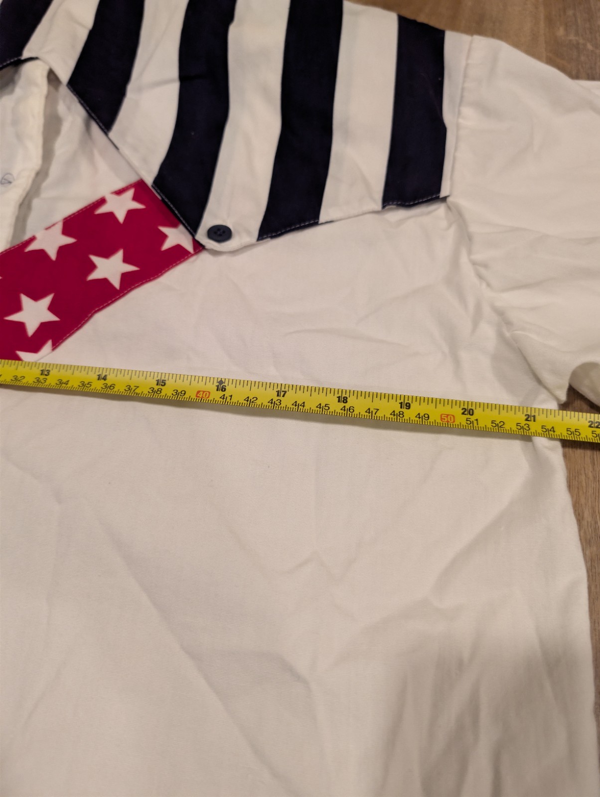 VTG Panhandle Slim & Rhinestones American Flag Western Shirt Women’s Size Medium