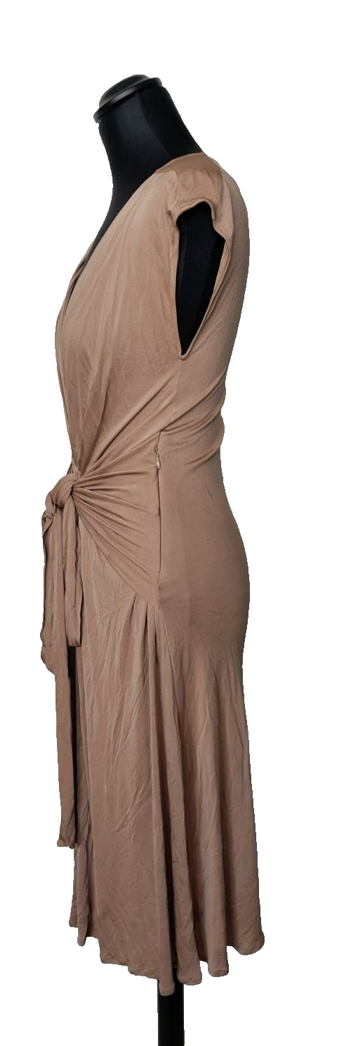ROBERTO CAVALLI WOMEN’S DRAPED DRESS VINTAGE 2000 DRESS WOMAN JH9526
