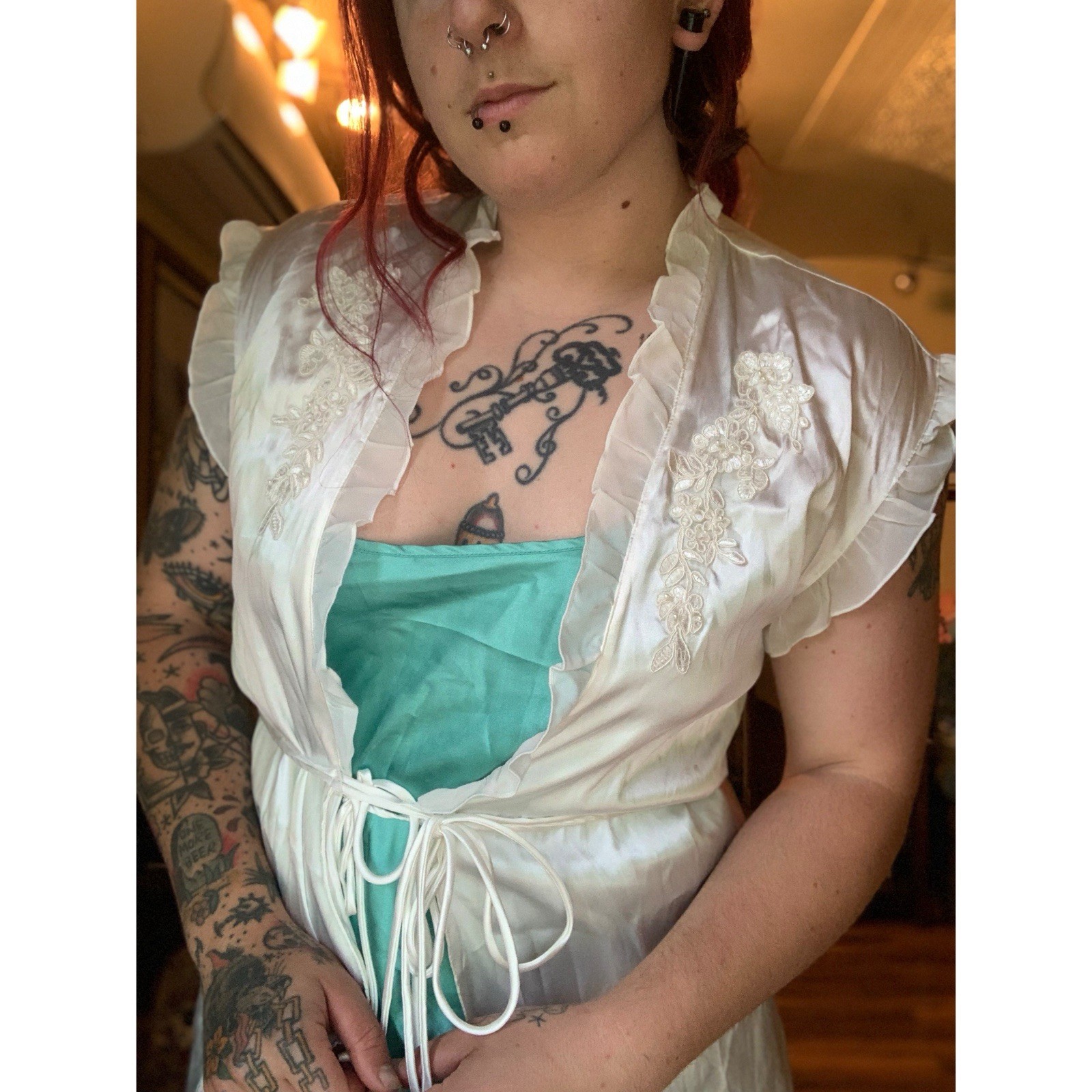VTG 1980s Intimo Donatella Dressing Gown