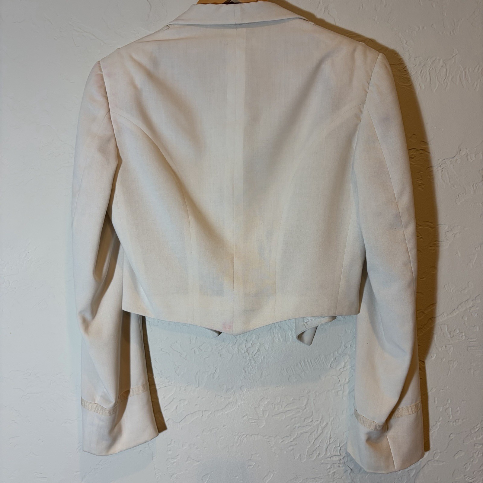 Vintage 1950s USAF U.S. Air Force Women’s White Formal Dress Jacket ARDC