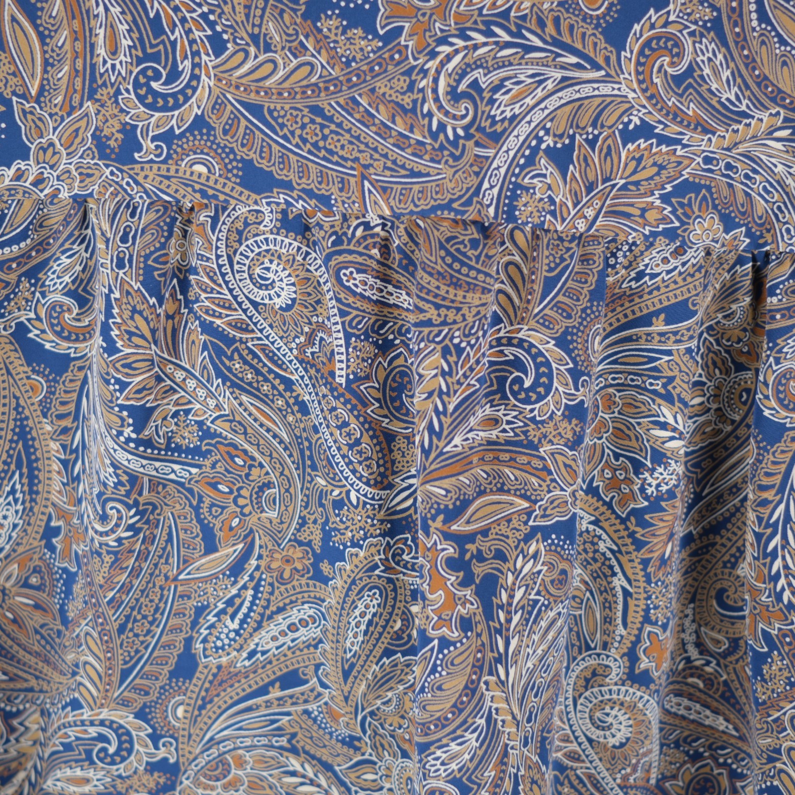 VTG Country Sophisticates Pendleton Paisley Blouse Mock Neck Women’s Size L EU