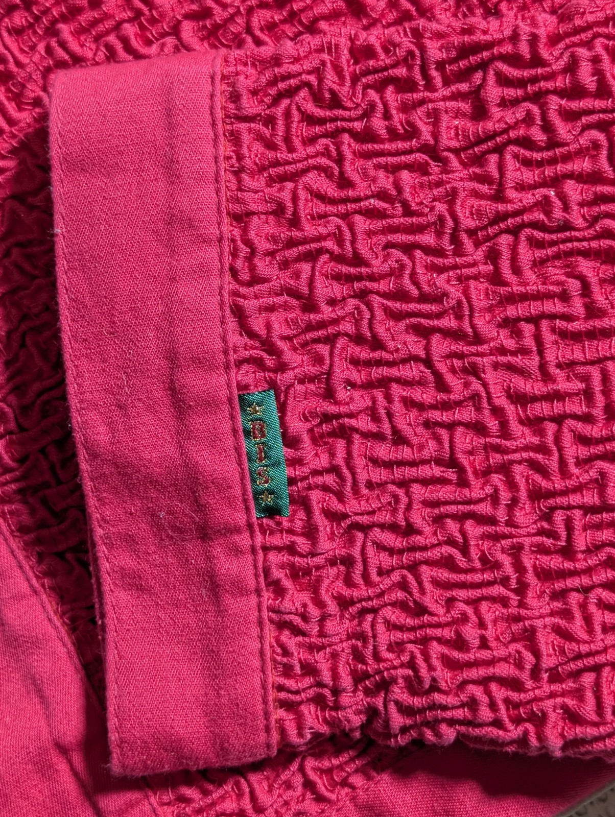 VTG Bis Bis Designer Pink Jacket Coat Sz Small Gene Ewing Old Money Momcore USA