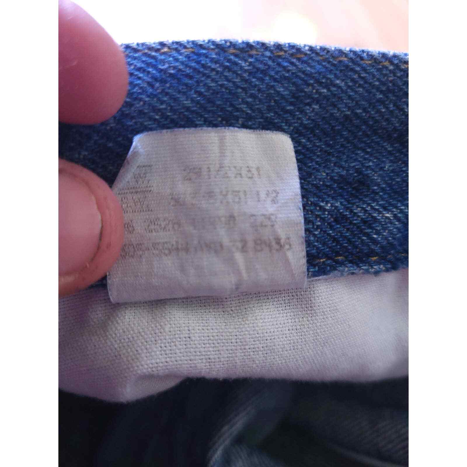Vintage 1980’s Lee Denim Jeans / Faded Distressed / Size 12 / 29 x 30 / Mom