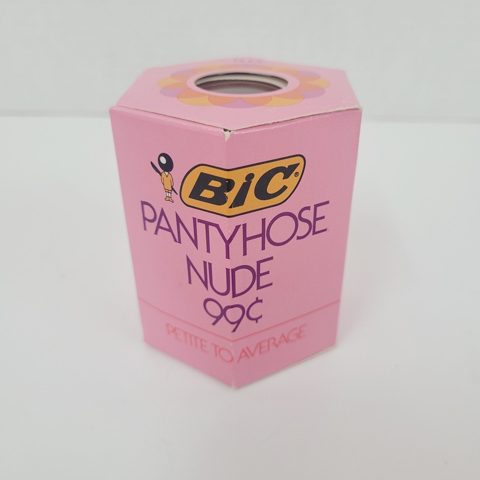 BIC Vintage Pantyhose NUDE Petite to Average New Old Stock Sealed Made in France