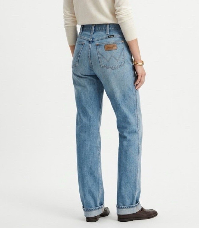 Vintage Wrangler 1970s Jeans USA Scovill Zipper Boho Patch Faded Hippie 29×29