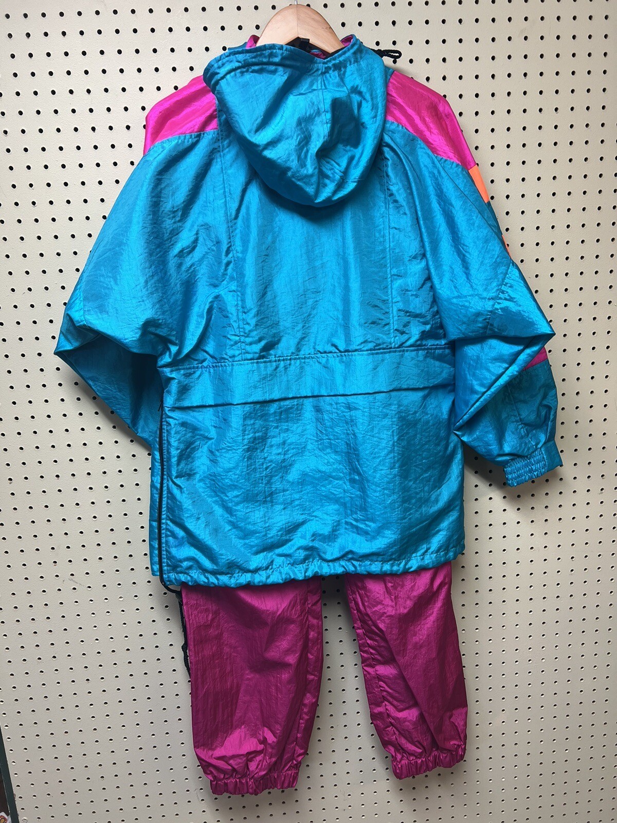 VTG Women’s Colorblock Pullover M SUNBUSTER Ski Jacket Nylon L Roffe Pants