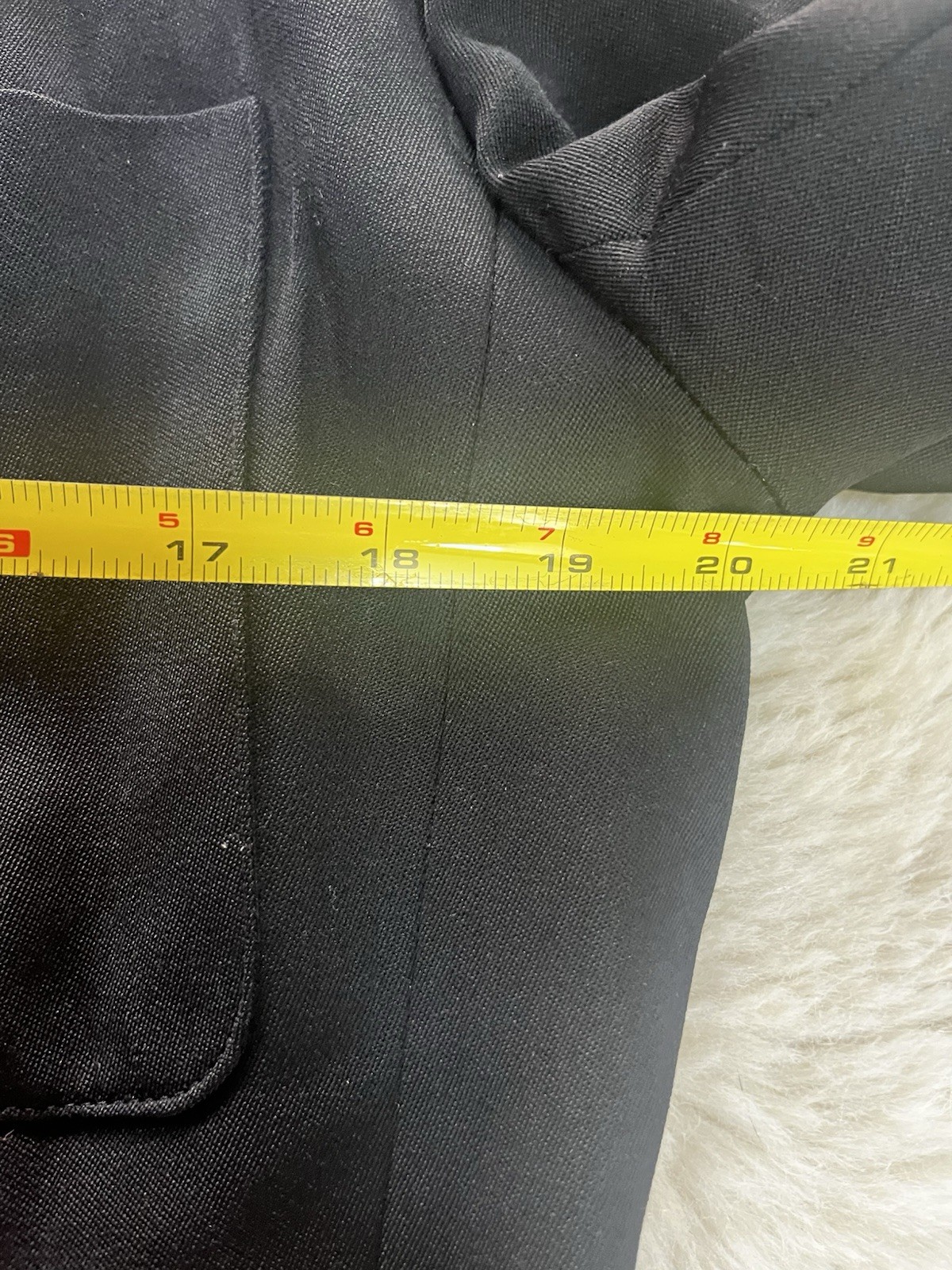 VTG Jean-Louis Scherrer Made In France Gold Button Minimalist Classic Blazer 42