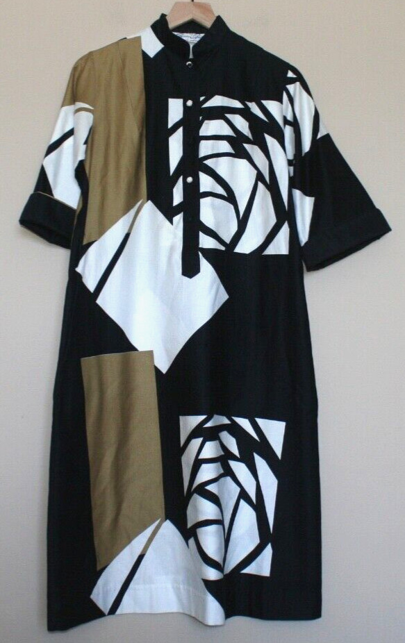 Vintage Catherine Ogust Dress Penthouse Gallery Size Medium 8 10 Mod 1970s 1980s