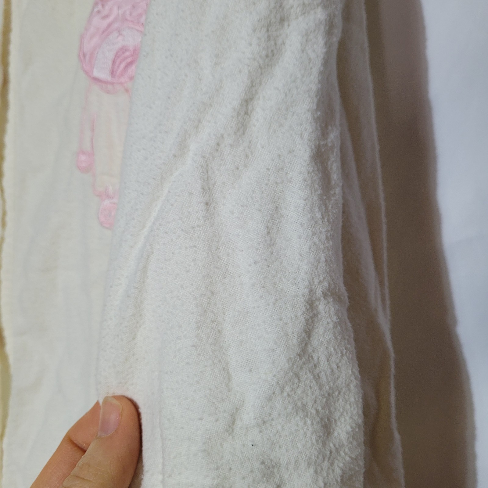 Jodie Arden One Piece Sleeper Pink Ivory Women Large Vintage