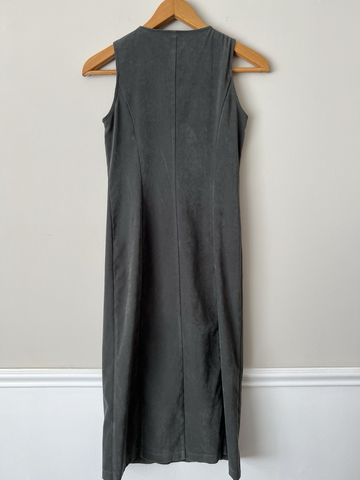 Vintage Casual Corner Annex Dress Petite S/M Sleeveless Sheath Button Dress