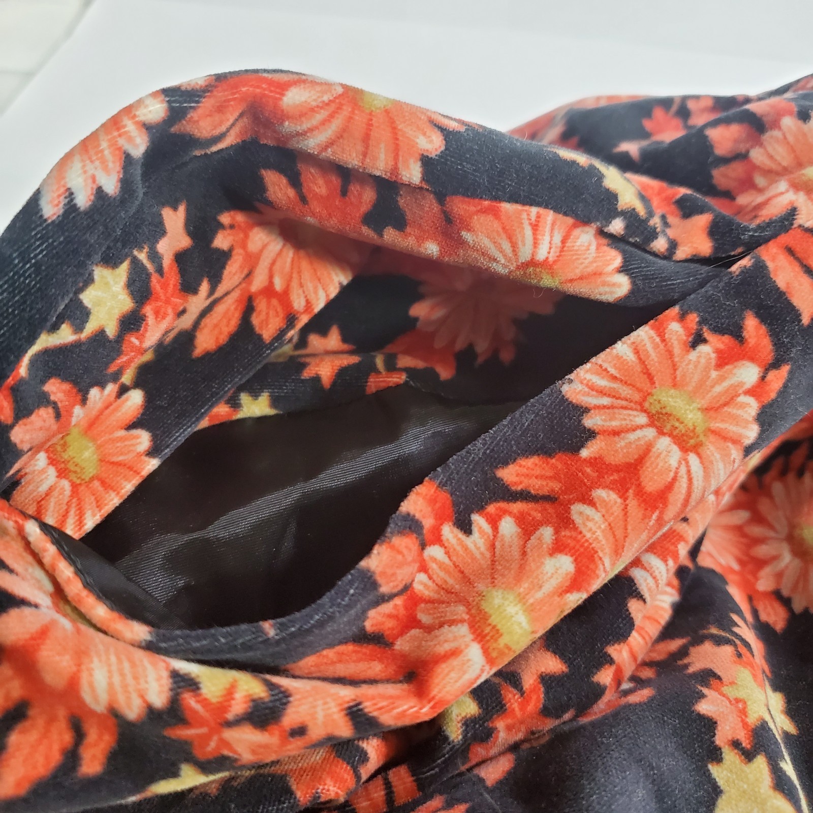 Vintage 1970s Velvet Maxi Skirt by Nelly de Grab w Belt Lined Size 10 *Rare* S