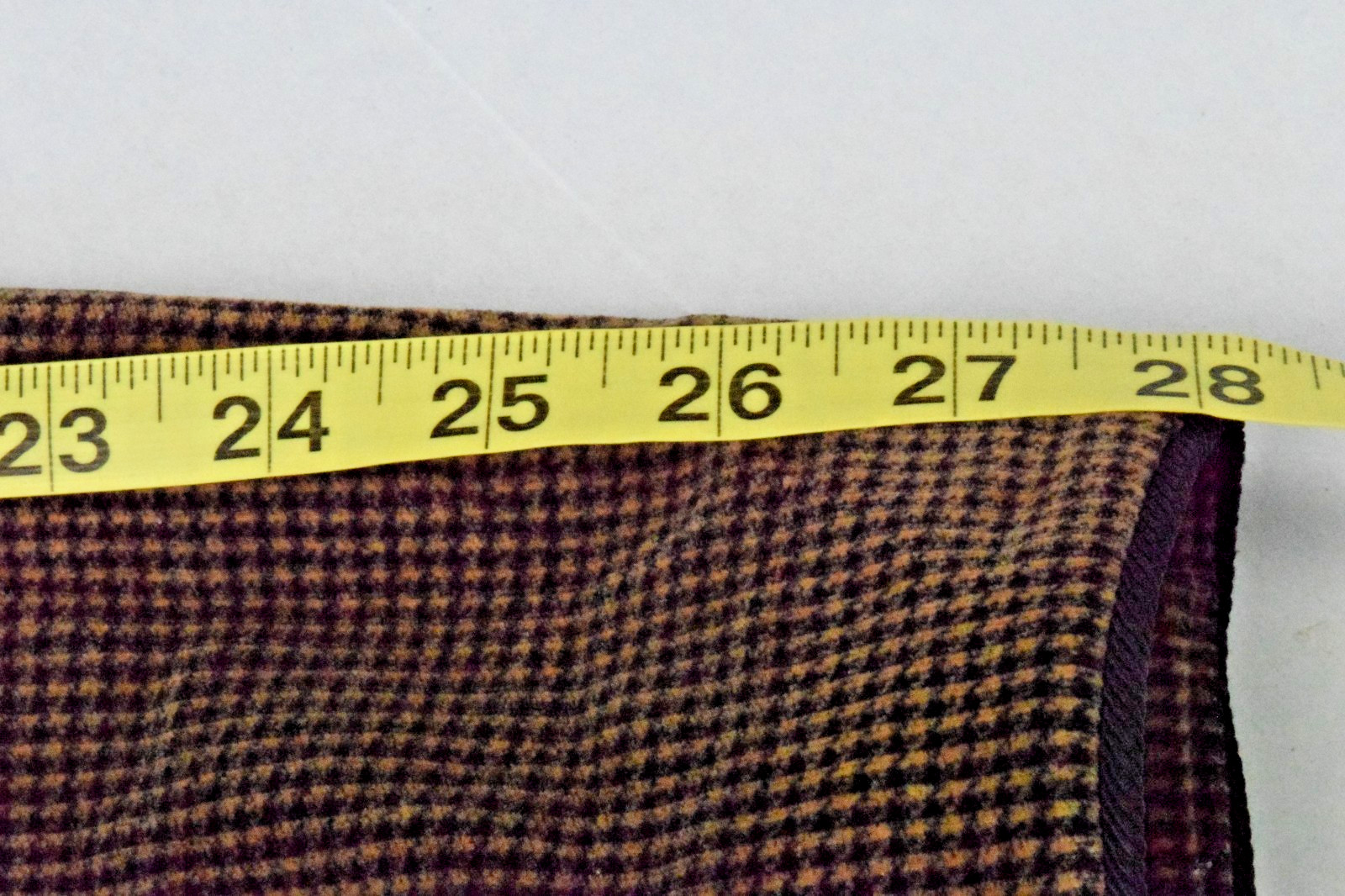 Vintage Blazer Jacket Sasson Size 3/4 80s Gold Velvet Hounds Tooth Kimono Button