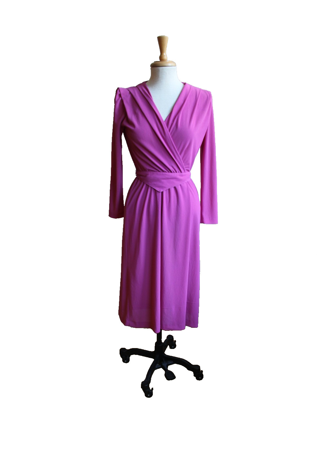 Vintage Late 70’s or 80’s Mary Martin for Rainbow of California Pink Dress M