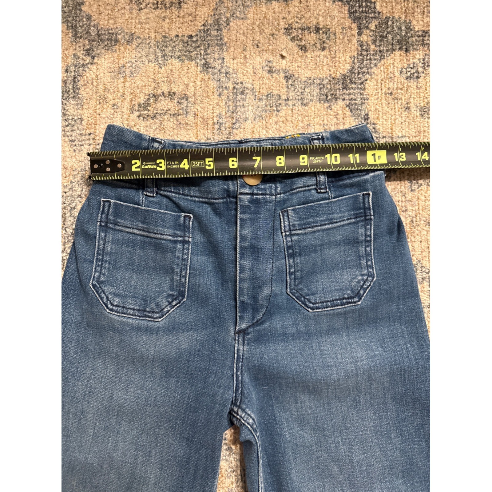Anthropologie Maeve Colette Wide-Leg Jeans Size 23T Excellent Condition