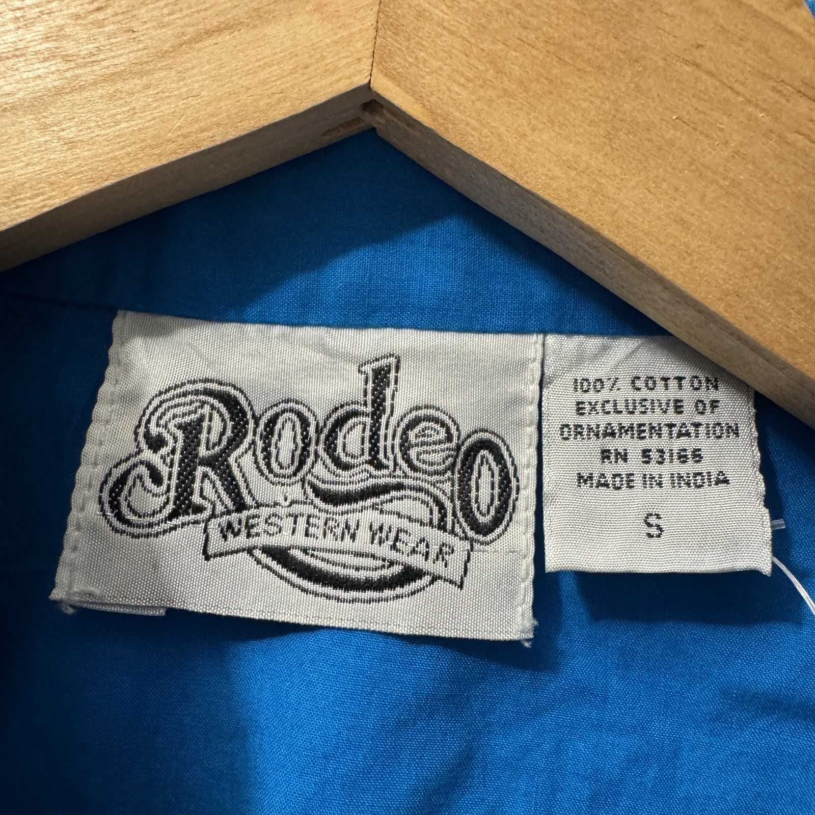 VTG Rodeo Western Wear Applique Button Shirt CowboyCore Women’s 90s NWT Y2K S
